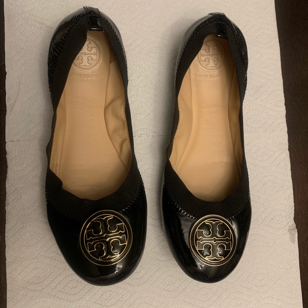 Tory Burch Ballet Flat Minnie Leather